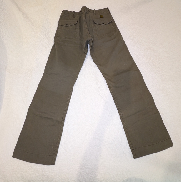 Ralph Lauren Double RL Olive Cargo Pants 31x32 - Picture 2 of 6